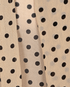 Ganni Polka Dot Tie-Neck Blouse, &pound;60, Clothing, Beige, Viscose, Other view