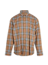 Burberry Shefford Check Shirt, £195, Clothing, Brown, Cotton, Front view