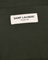 Saint Laurent 2023 Military Button-Up Shirt, £230, Clothing, Green, Cotton, Other view
