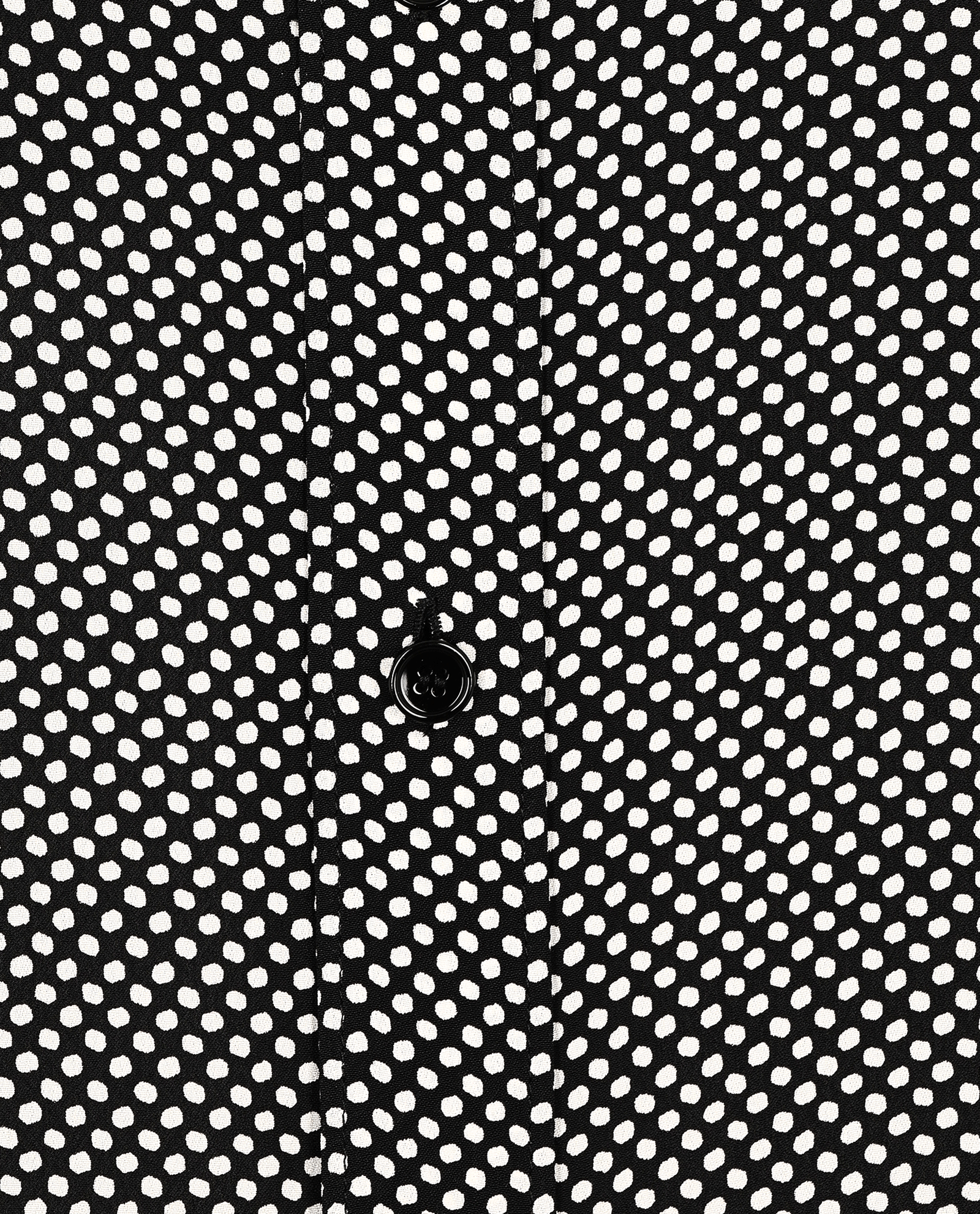 Celine Polka Dot Blouse, &pound;195, Clothing, Black/White, Viscose, Other view