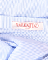 Valentino Embellished Striped Shirt, £320, Clothing, Blue/White, Cotton, Other view
