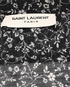 Saint Laurent Floral Blouse, £150, Clothing, Black/White, Silk/Wool, Other view