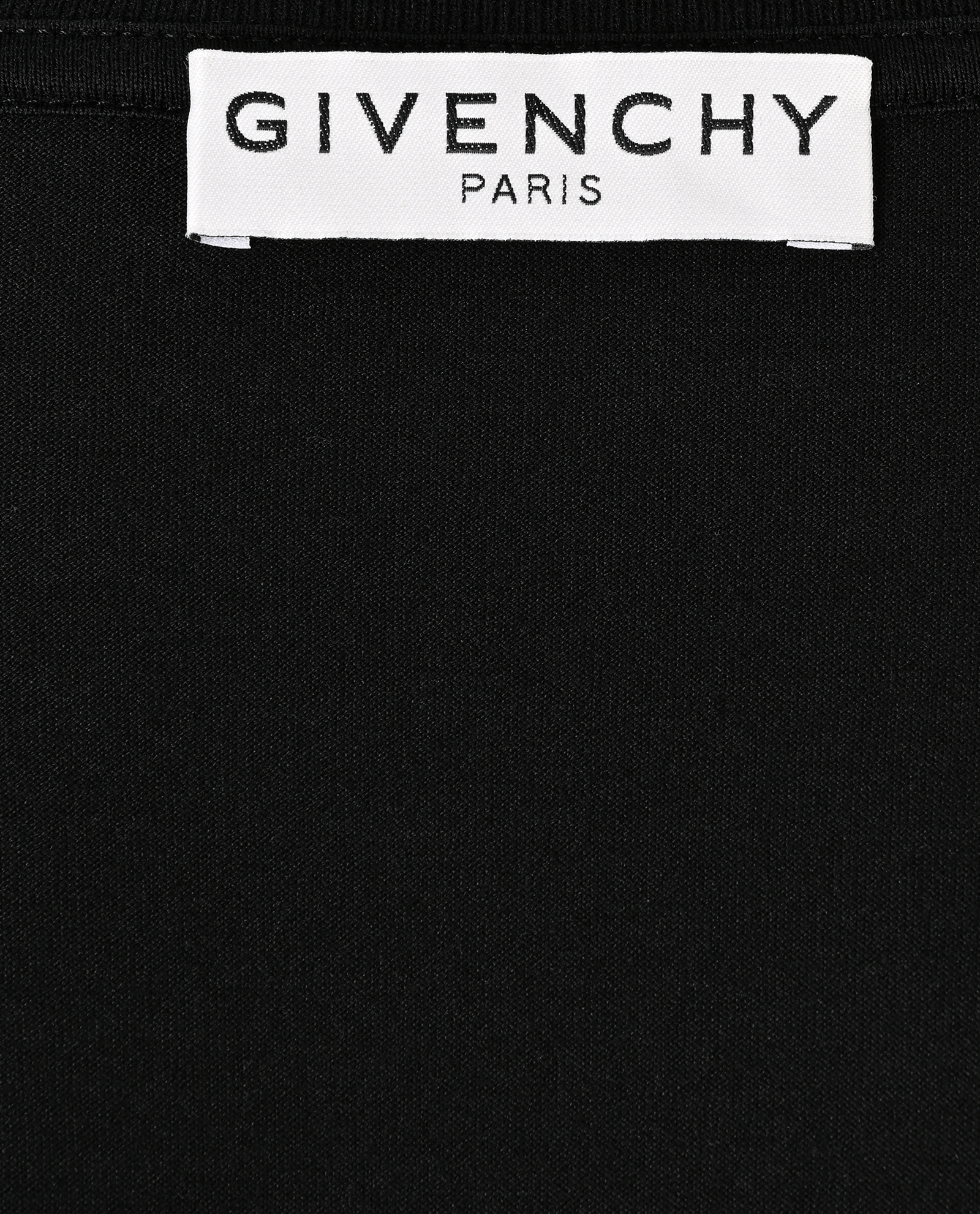 Givenchy Logo T-Shirt, &pound;150, Clothing, Black, Cotton, Other view