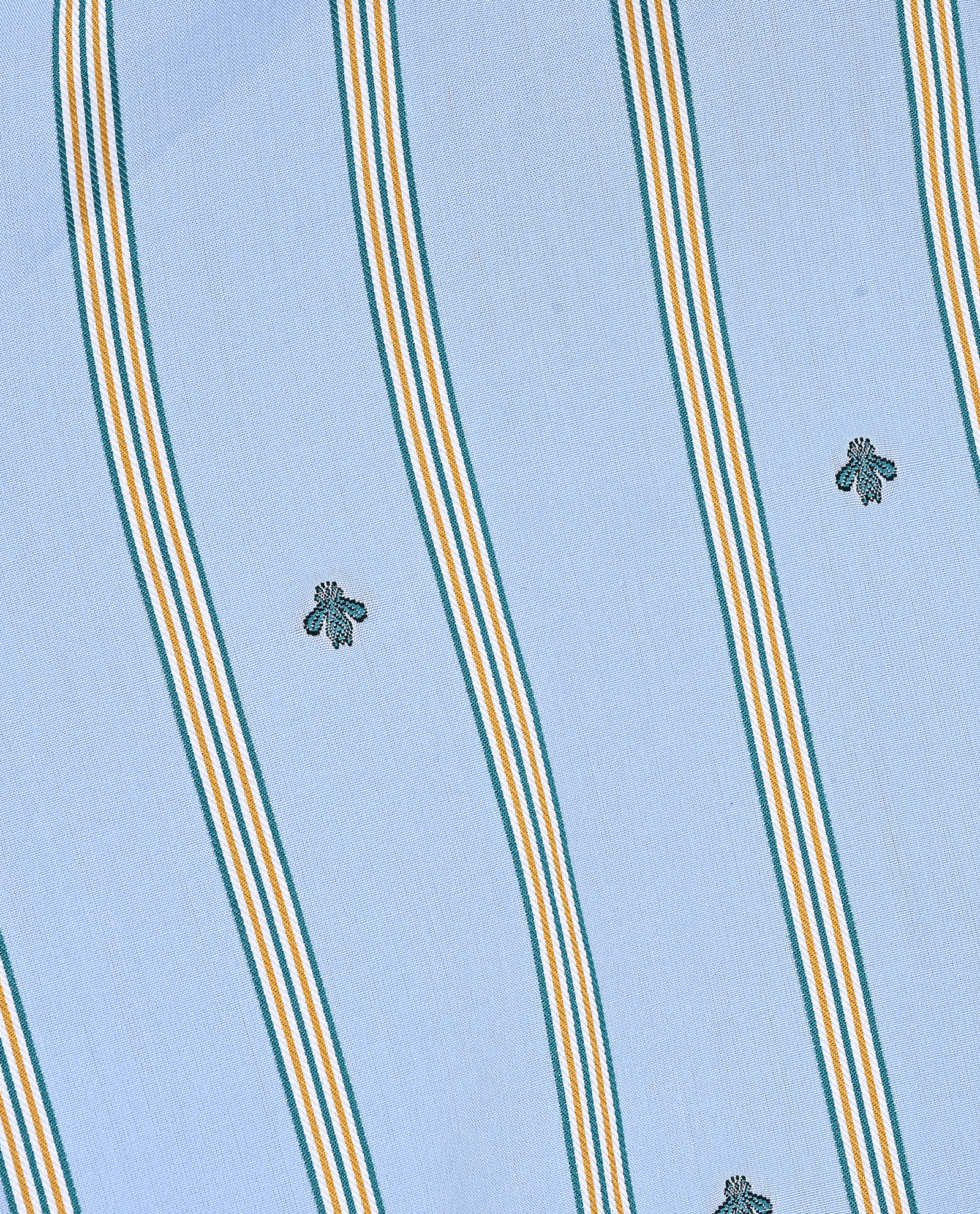 Gucci Stripes Shirt, &pound;195, Clothing, Blue/Yellow, Cotton, Other view