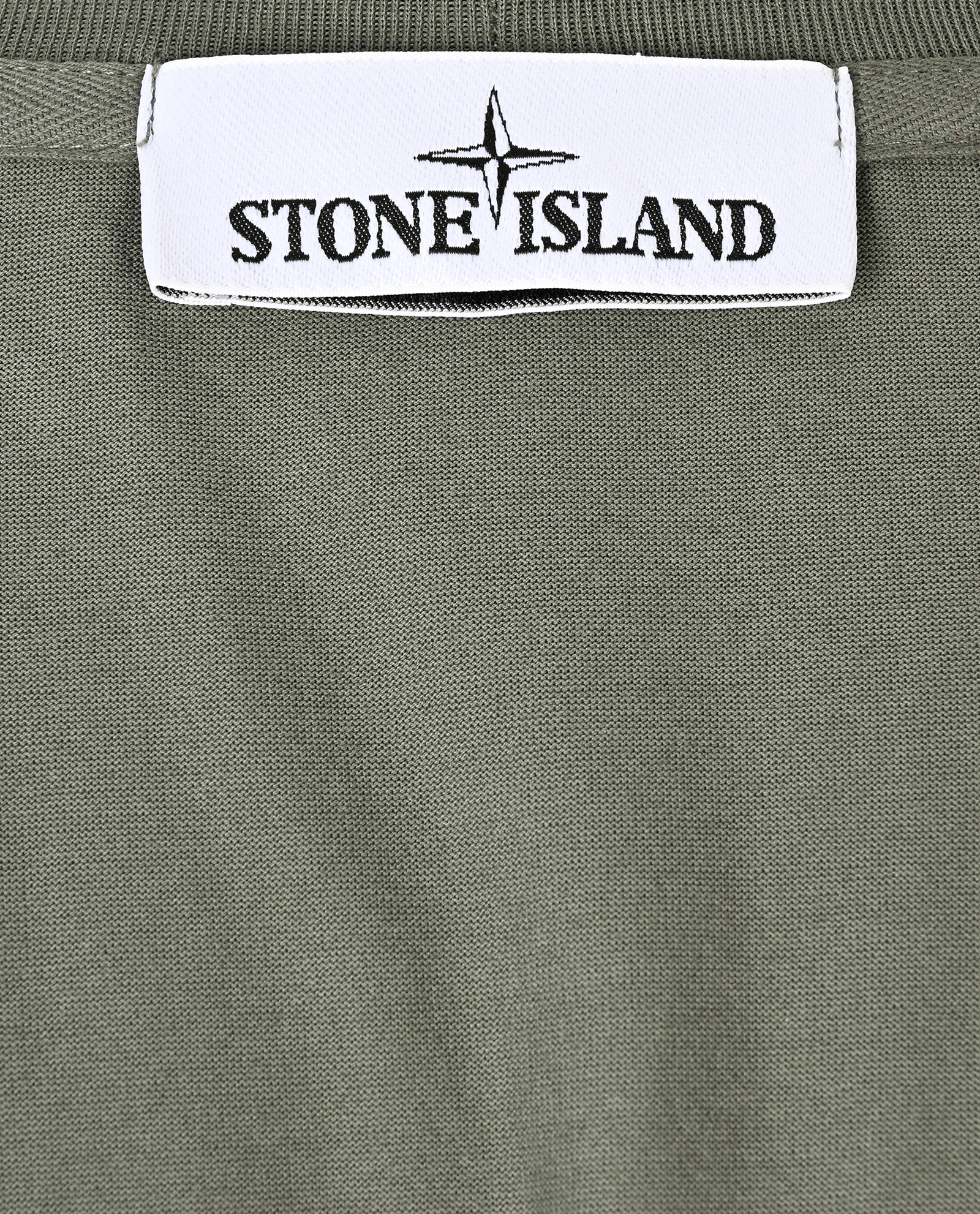 Stone Island Small-Badge T-Shirt, &pound;110, Clothing, Green, Cotton, Other view