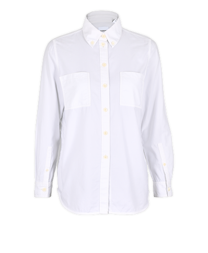 Burberry Anette Shirt, £220, Clothing, White, Cotton, Front view