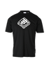 Burberry Ellison Logo T-Shirt, £95, Clothing, Black, Cotton, Front view