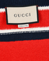 Gucci GG Halterneck Top, &pound;220, Clothing, Blue/Red, Cotton/Polyester (Polymer), Bottom view