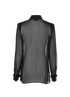 Fendi Sheer Ruffles Shirt, £150, Clothing, Black, Viscose, Back view