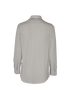 Celine Triomphe Embroidered Stripe Shirt, £350, Clothing, White, Silk, Back view
