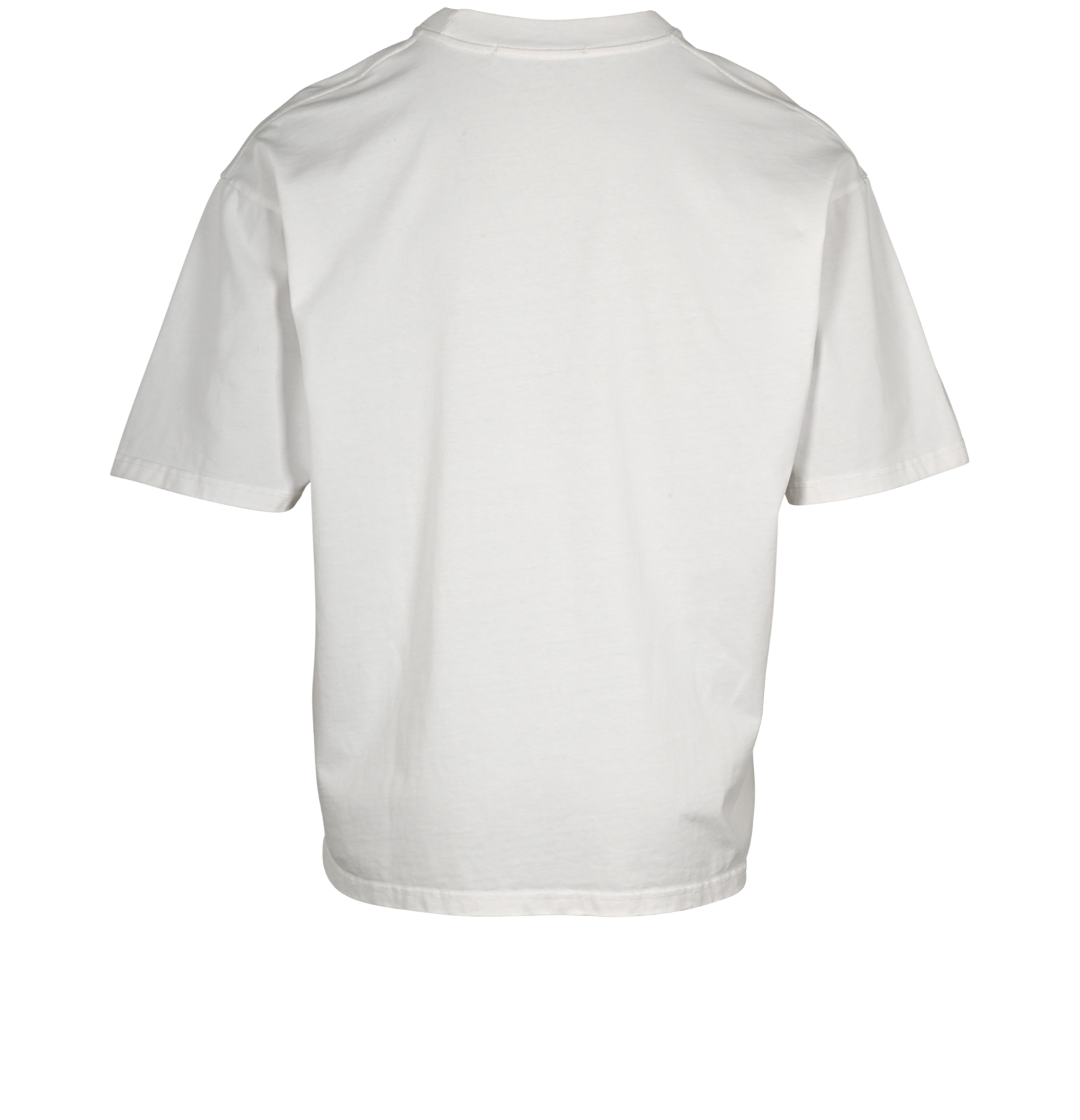 Acne Studios 1996 Print T-Shirt, &pound;70, Clothing, White, Cotton, Back view