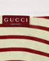Gucci Stripes Polo Shirt, &pound;395, Clothing, Green/Red, Silk, Other view