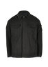 Valentino Rockstud Overshirt, &pound;350, Clothing, Black, Cotton, Front view