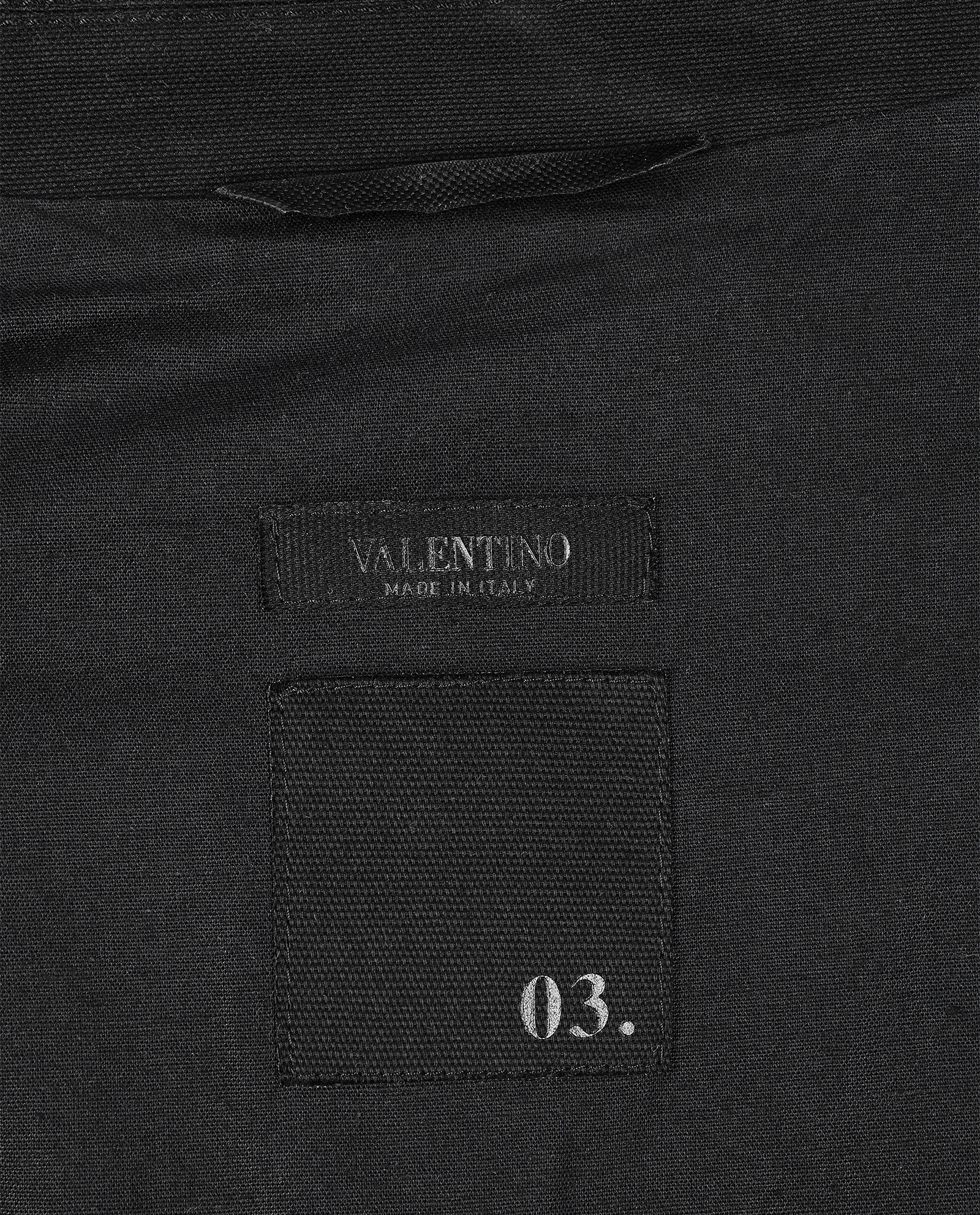 Valentino Rockstud Overshirt, &pound;350, Clothing, Black, Cotton, Other view