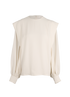 Celine Blouse, &pound;80, Clothing, Cream, Polyester (Polymer), Front view
