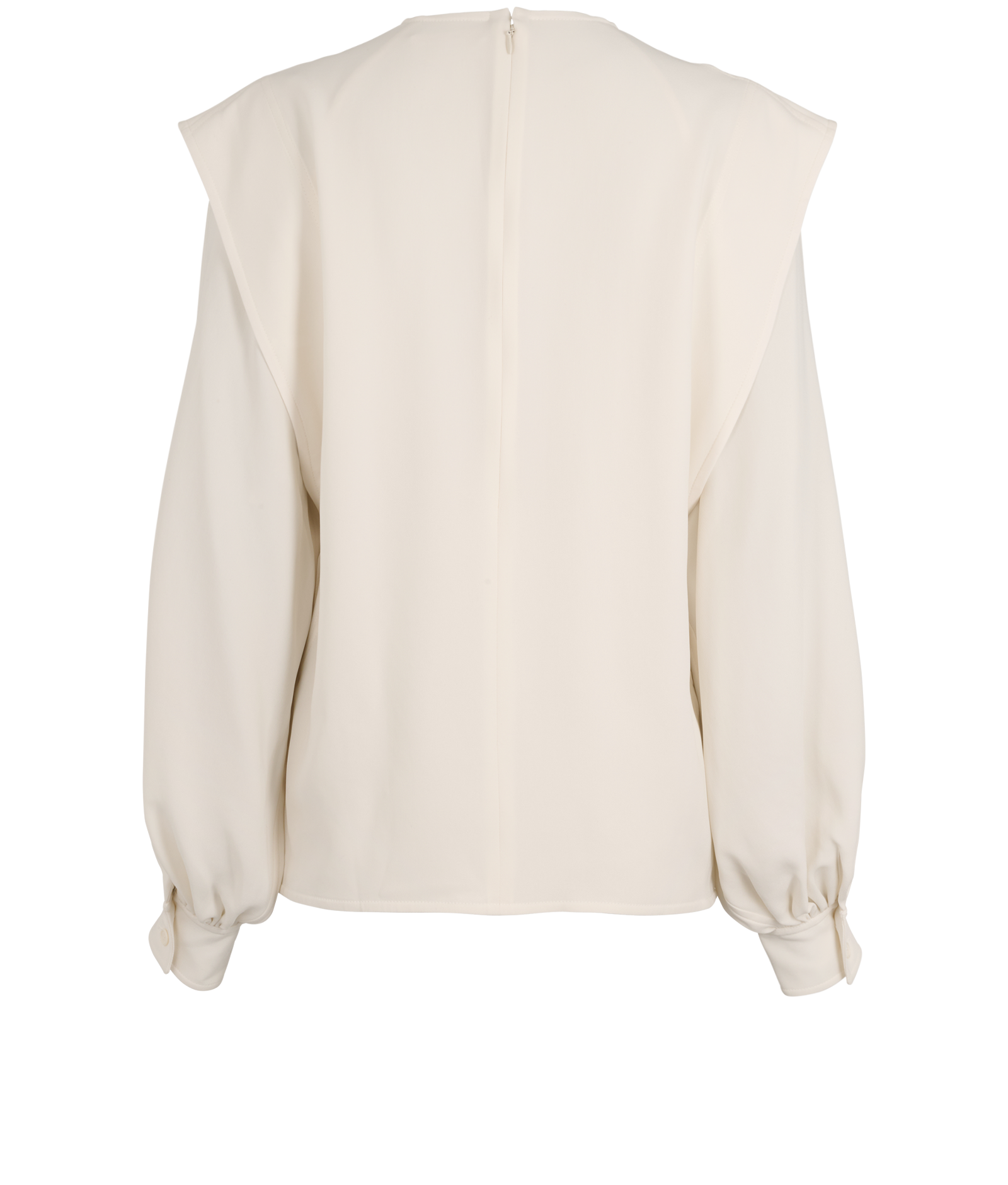 Celine Blouse, &pound;80, Clothing, Cream, Polyester (Polymer), Back view
