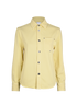Bottega Veneta Denim Shirt, £350, Clothing, Yellow, Cotton, Front view