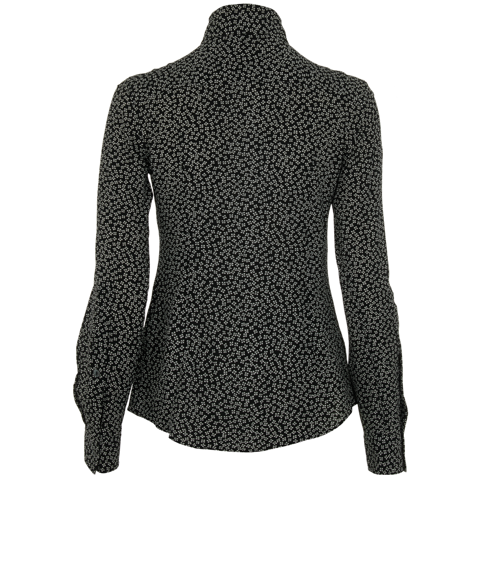 Dolce & Gabbana Floral Shirt, &pound;195, Clothing, Black/White, Silk, Back view