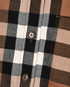 Burberry Oversized Check Shirt, £160, Clothing, Brown, Wool, Other view