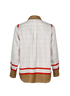 Burberry 'Society' Check Shirt, £220, Clothing, Beige/Red/White, Silk, Back view