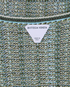 Bottega Veneta Checked Tank Top, &pound;190, Clothing, Black/Blue/White, Linen/Viscose, Other view