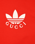 Gucci x Adidas T-Shirt, £150, Clothing, Red, Cotton, Other view