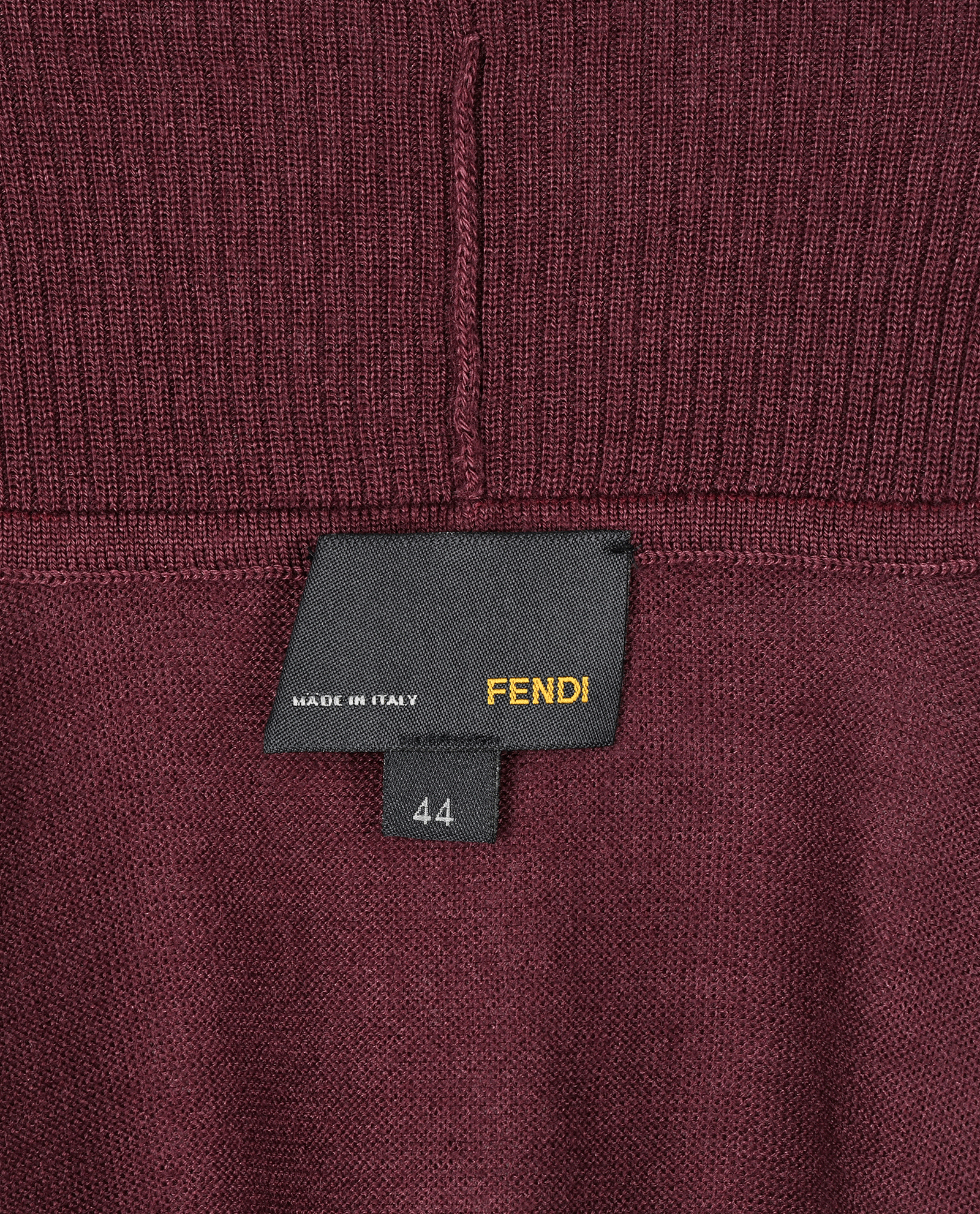 Fendi Turtleneck Top, &pound;150, Clothing, Purple, Cashmere, Other view
