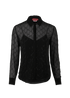 Gucci GG Crystal Embellished Shirt, &pound;350, Clothing, Black, Silk, Front view