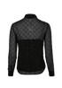 Gucci GG Crystal Embellished Shirt, &pound;350, Clothing, Black, Silk, Back view