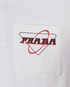 Prada Logo Polo Shirt, &pound;150, Clothing, Red/White, Cotton, Other view