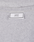 Ami Paris Logo Print T-Shirt, &pound;50, Clothing, Grey, Cotton, Other view