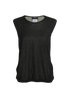 Chanel CC Knit Vest, &pound;395, Clothing, Black, Cashmere, Front view
