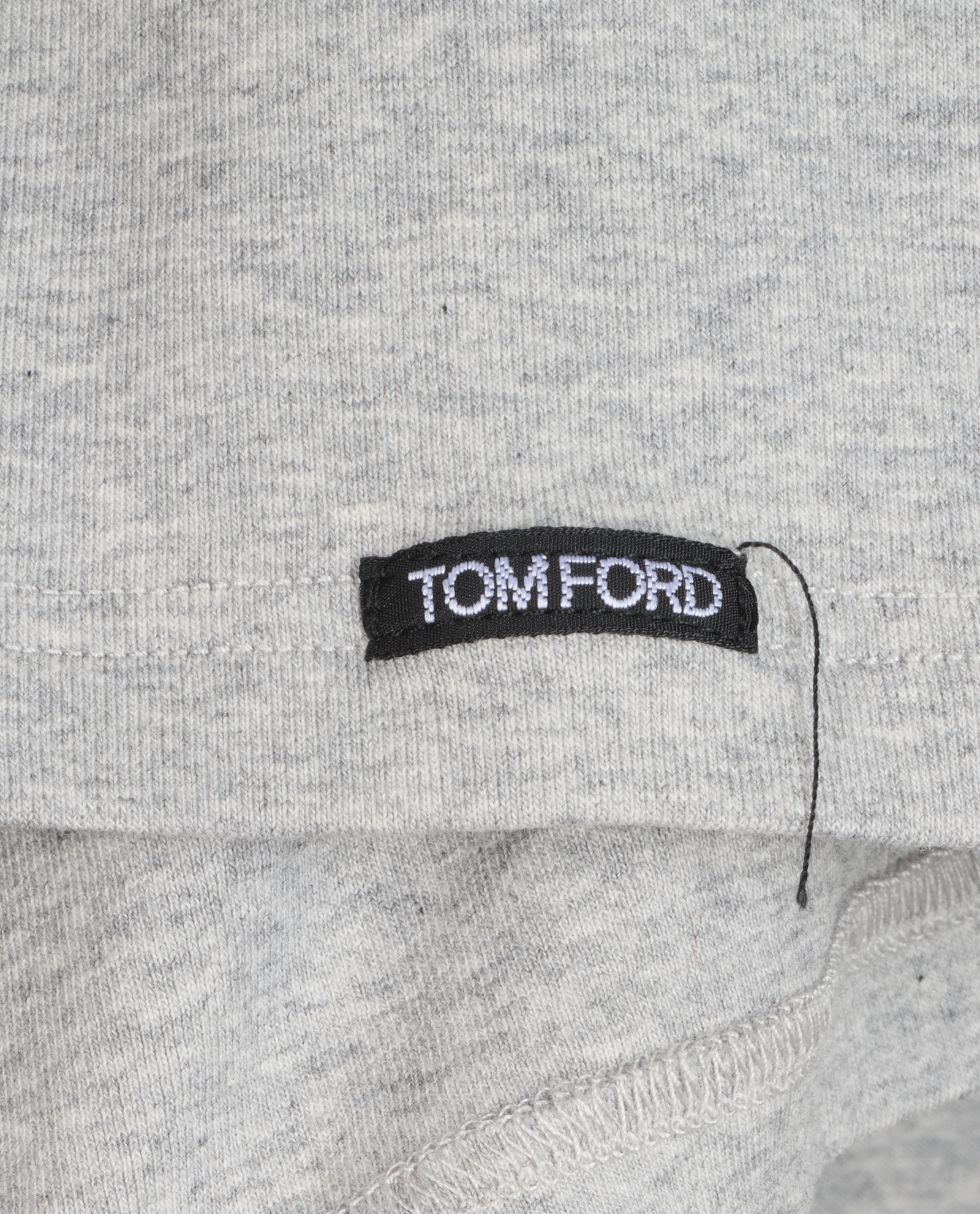 Tom Ford Basic T-Shirt, &pound;110, Clothing, Grey, Cotton, Other view