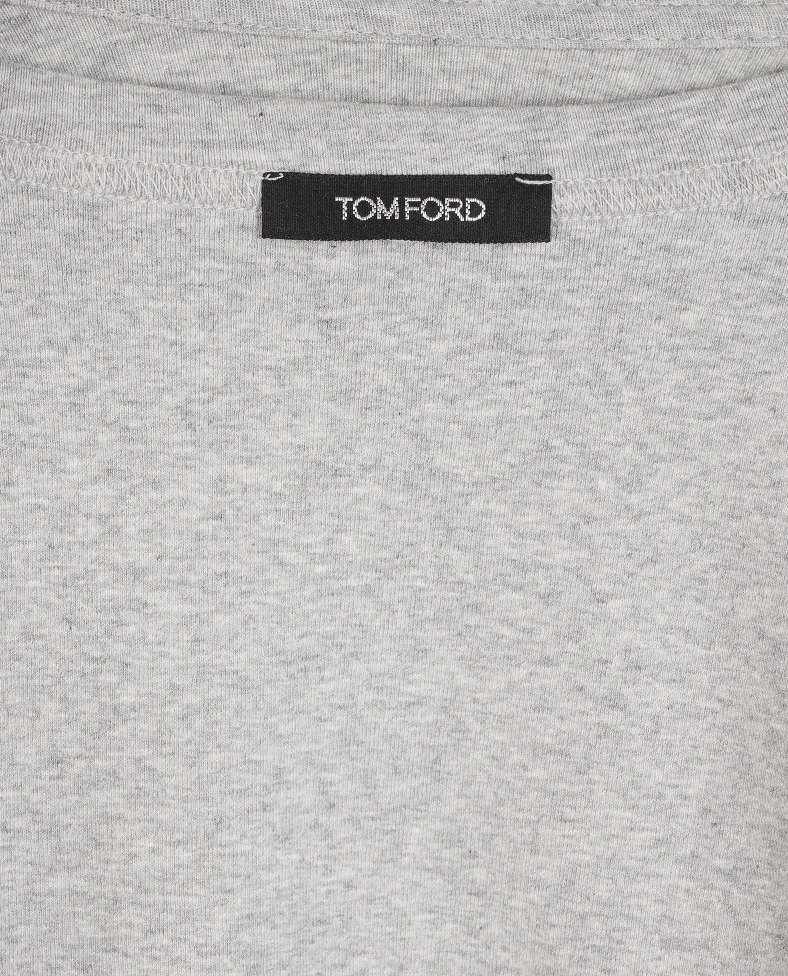 Tom Ford Basic T-Shirt, &pound;110, Clothing, Grey, Cotton, Other view