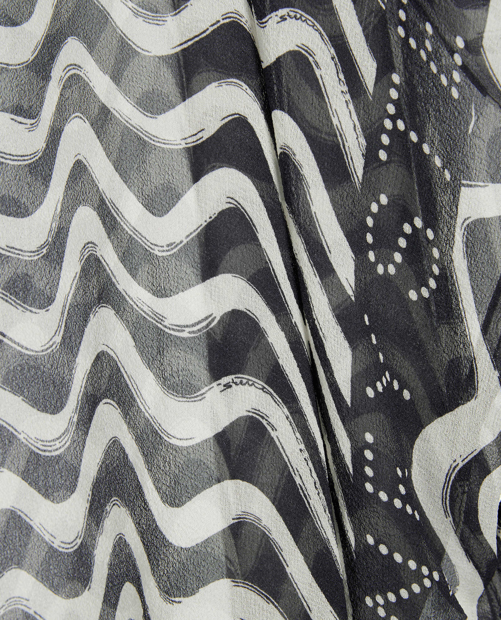 Stella McCartney Resort Wear Poncho, &pound;180, Clothing, Grey, Silk, Other view