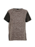 Fendi Leather Flap T-Shirt, &pound;90, Clothing, Grey, Wool, Front view