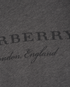 Burberry Logo Print T-Shirt, &pound;110, Clothing, Grey, Cotton/Polyester (Polymer), Other view