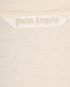 Palm Angels Logo Embroidered Cropped T-Shirt, &pound;70, Clothing, Cream, Cotton, Other view