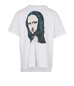 Off-White Mona Lisa T-Shirt, Mens, Cotton, White, Sz M, 2*