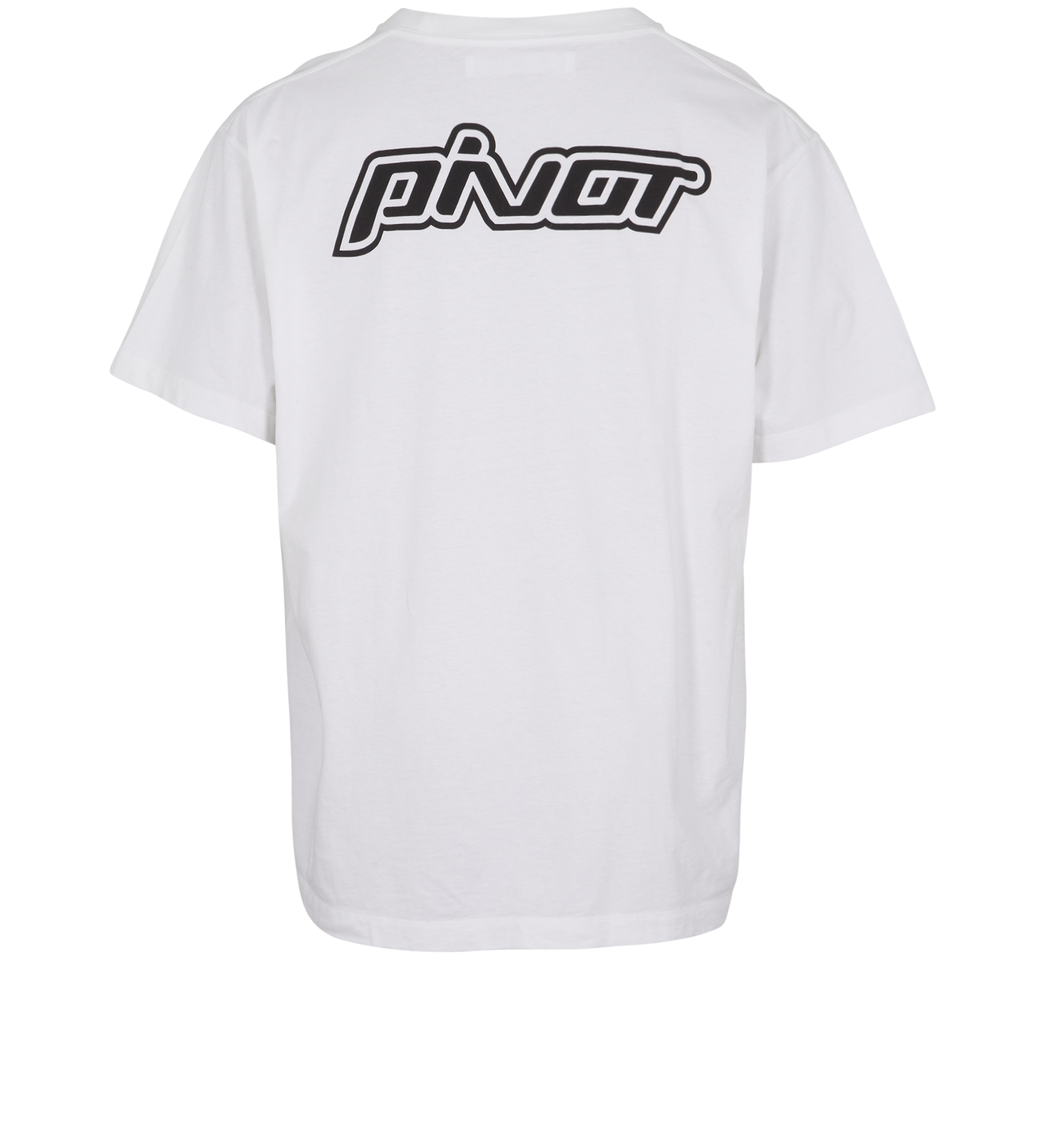 Off-White Mona Lisa T-Shirt, &pound;110, Clothing, White, Cotton, Back view