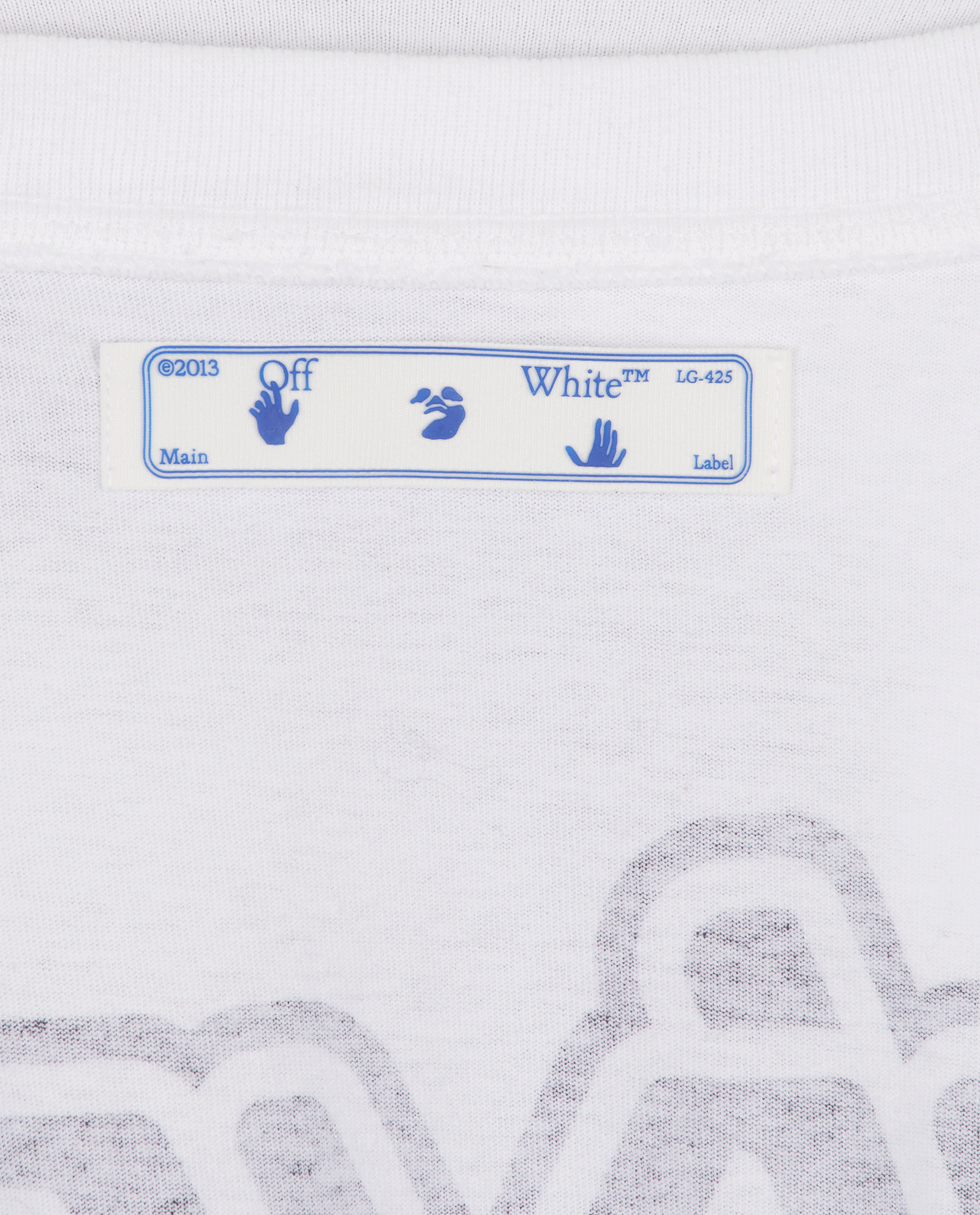 Off-White Mona Lisa T-Shirt, &pound;110, Clothing, White, Cotton, Other view