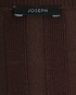 Joseph Knitted Short Sleeve Top, &pound;80, Clothing, Brown, Viscose, Other view