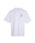 Casablanca Le Temple Du Sport T-Shirt, &pound;110, Clothing, White, Cotton, Front view