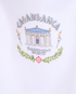 Casablanca Le Temple Du Sport T-Shirt, &pound;110, Clothing, White, Cotton, Other view