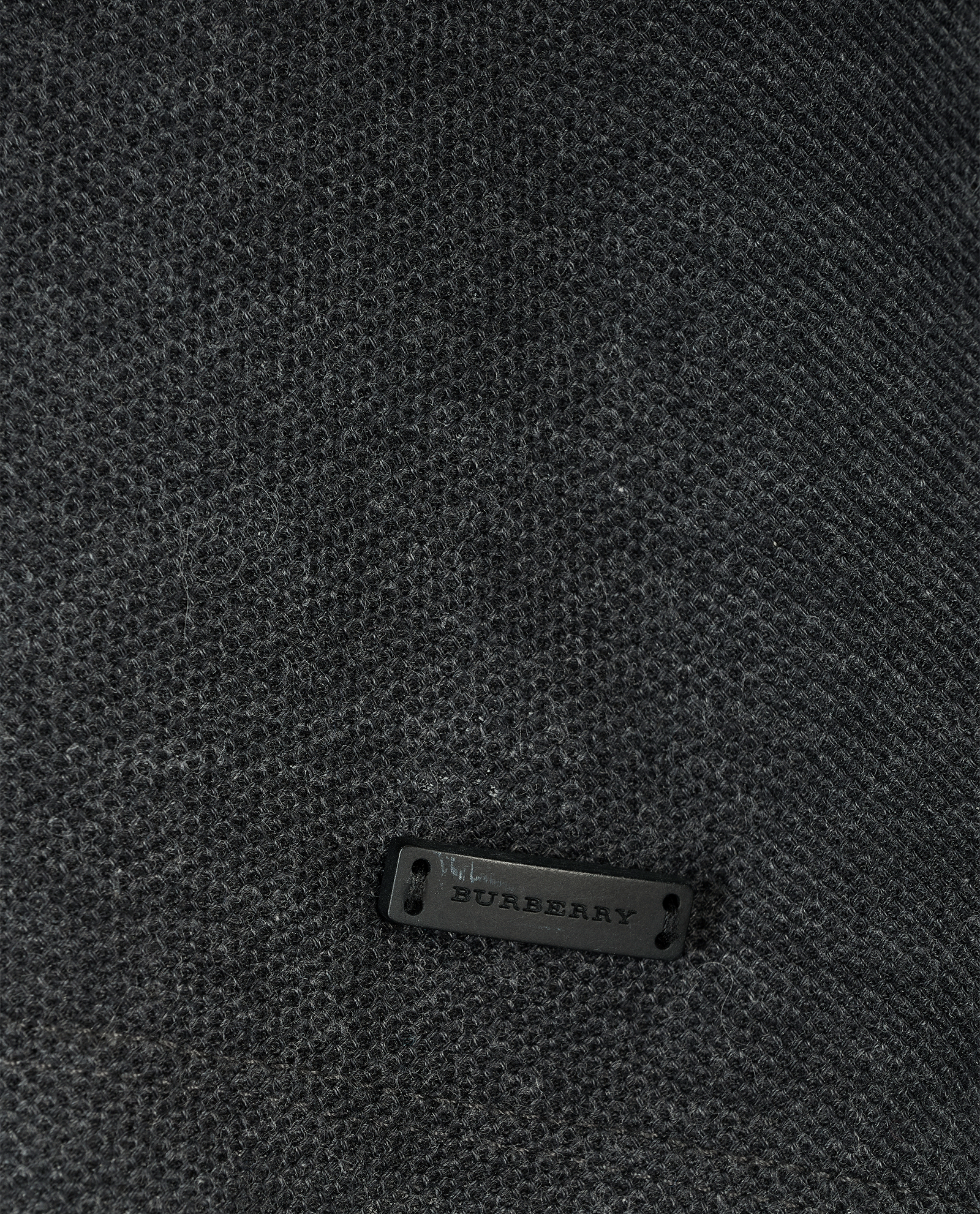 Burberry Polo Shirt, &pound;110, Clothing, Grey, Cotton, Other view