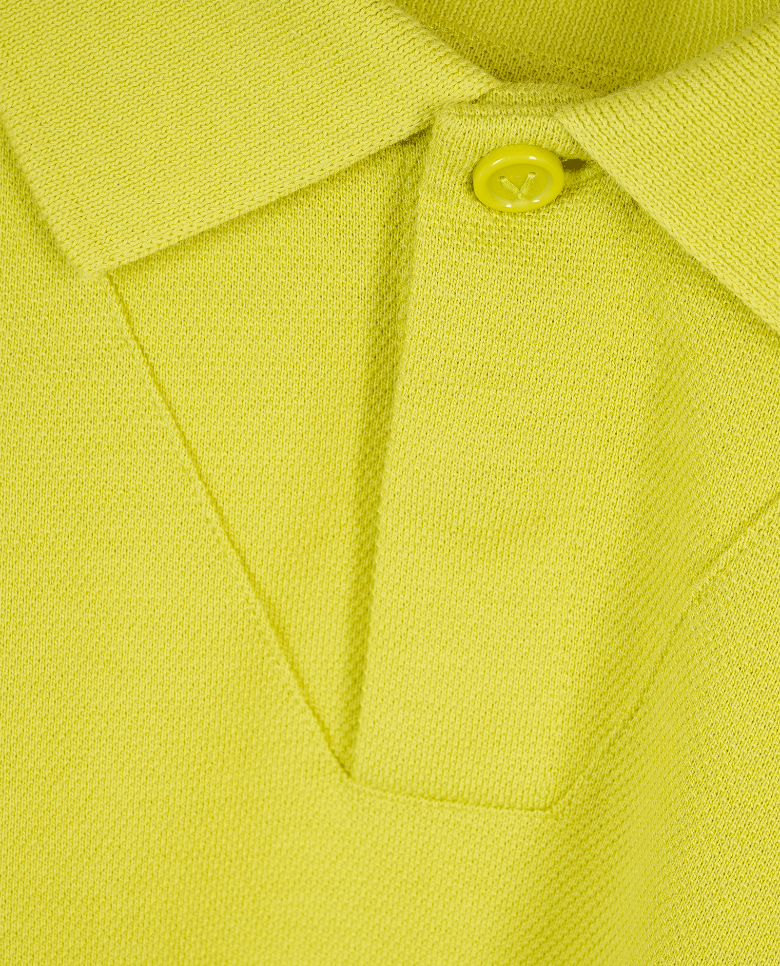 Bottega Veneta Polo Shirt, &pound;150, Clothing, Yellow, Cotton, Other view