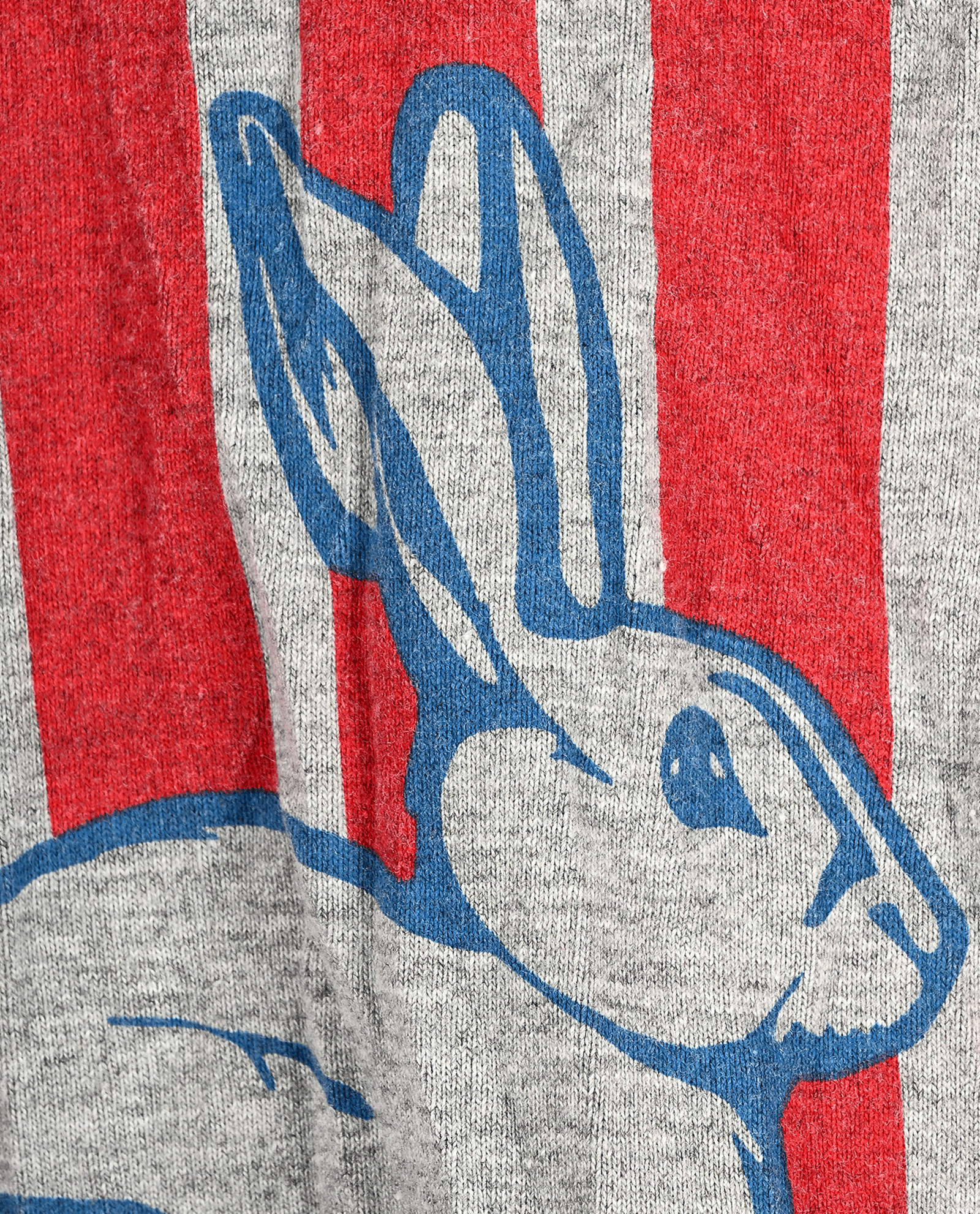 Bottega Veneta Si Si Rabbit T-Shirt, &pound;150, Clothing, Grey, Cotton/Polyester (Polymer), Other view