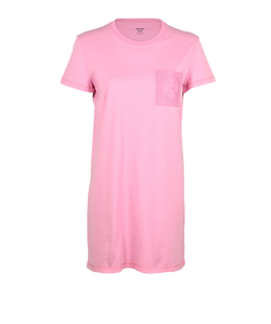 Hermes Long T-Shirt, Cotton, Pink, UK12, 3*