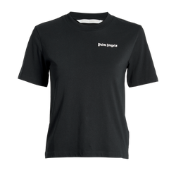 Palm Angels Logo T-Shirt, Cotton, Black, Sz S, 3*