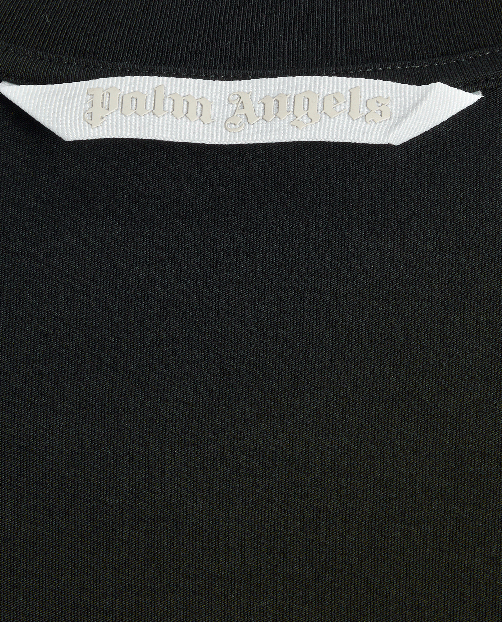 Palm Angels Logo T-Shirt, &pound;70, Clothing, Black, Cotton, Other view